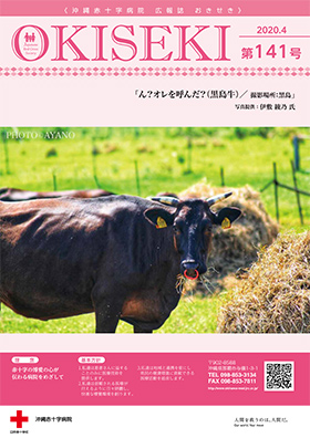 沖縄赤十字病院広報誌　おきせき　4月号表紙